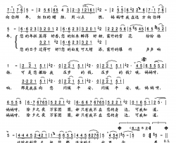 遥远的拜年简谱-李丹阳演唱-石顺义/王祖皆词曲