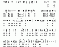 保镖电影《保镖》主题曲简谱