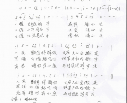 人民紧握领袖手简谱