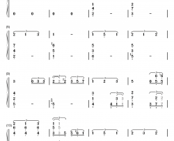 地球をあげる钢琴简谱-数字双手-LUMi はるまきごはん