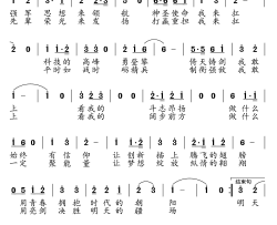 看我的简谱