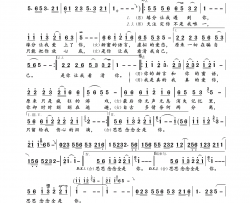 多情伤别离简谱-高安演唱-高安、司文/司文词曲