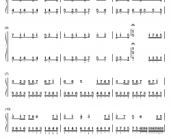 时を刻む呗钢琴简谱-数字双手-麻枝准