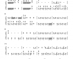 ジョジョ～その血の运命～钢琴简谱-数字双手-富永TOMMY弘明