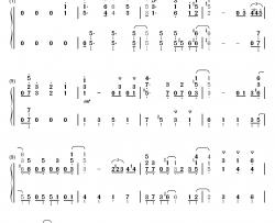 Bitter Sweet Harmony钢琴简谱-数字双手-中岛爱