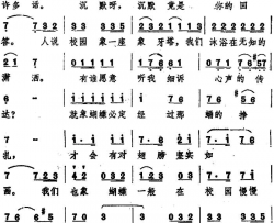 年轻人的心声台湾电影《年轻人的心声》主题歌简谱