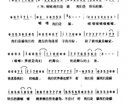 猫简谱