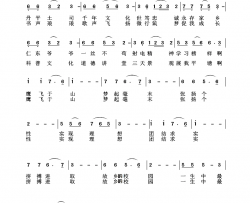 故乡的校园简谱-苏斌斌演唱-孔令东/苏斌斌词曲