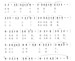 歌唱朱德老英雄简谱-徐霞演唱-任红举/颂今词曲