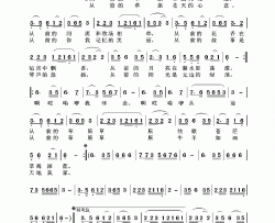 从前的草原简谱-乌兰演唱-苏日塔拉图/白乙拉词曲