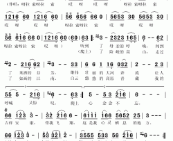 吉祥安康简谱(歌词)-高宝利演唱-秋叶起舞记谱