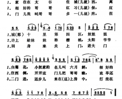 送樱桃简谱-张效富演唱