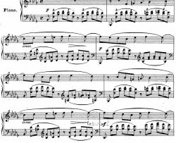 拉赫玛尼诺夫音乐瞬间Op.16No.1降b小调简谱