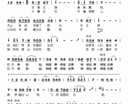 哈萨克人民心向党简谱-余章平演唱