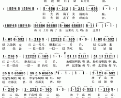 金达莱花开简谱(歌词)-金玉演唱-秋叶起舞记谱上传