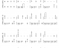 Sorrow钢琴简谱-数字双手-川井宪次