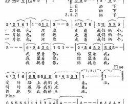 拥抱明天迟志强张秀艳演唱版简谱-迟志强演唱