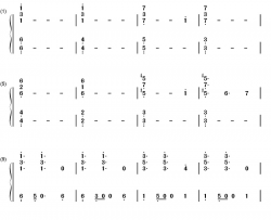 Lebenslauf钢琴简谱-数字双手-Steve Anthony