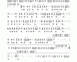 朋友情（国语版）简谱-林翠萍演唱-岭南印象制作曲谱