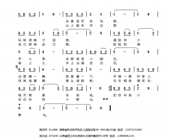 奶奶叫我小野马简谱