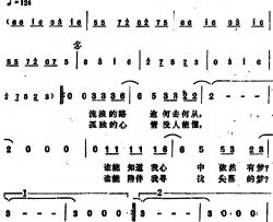 失落的梦简谱-陈芝涵词 翁孝良曲