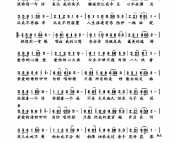 听听为你唱的歌简谱-望海高歌演唱-轻云望月/轻云望月词曲