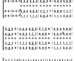 大雅河漂流简谱