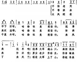 公社气象员简谱