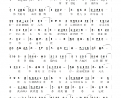 祝福你我的朋友(鲁金唱、郭京生曲编)简谱-鲁金演唱-李大江曲谱