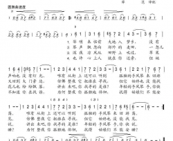 孤独的手风琴简谱-G·阿布拉莫夫演唱