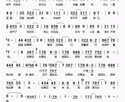 你要走别回头简谱(歌词)-耿宁演唱-桃李醉春风记谱