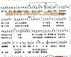 小公鸡简谱-士心演唱
