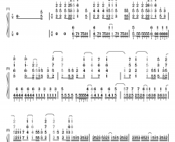 空に歌えば钢琴简谱-数字双手-amazarashi