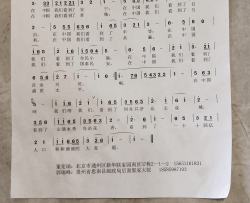 在中国简谱