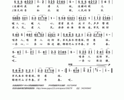 边疆的泉水清又纯（电影《黑三角》插曲）简谱-李谷一演唱-岭南印象制作曲谱