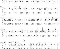 キミのなかののび太钢琴简谱-数字双手-堀江美都子