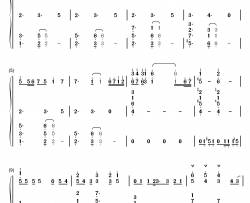 星を辿れば钢琴简谱-数字双手-大原ゆい子