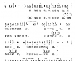 无言的爱简谱-赵越词 刘诗如曲