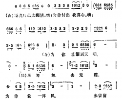 来匆匆，去无踪简谱