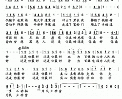 还是你最好简谱