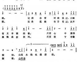 五星红旗在西沙群岛上空飘扬 简谱-瞿琮、郭兆甄词/曹俊山曲