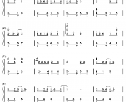 繁华唱遍钢琴简谱-数字双手-乐正绫