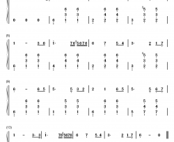 不要责备我吧 妈妈钢琴简谱-数字双手-关牧村