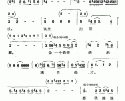 倚天把剑观沧海简谱-电视剧《唐明皇》主题曲