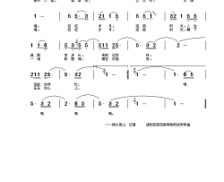 人生道路有多长简谱-范琳琳演唱