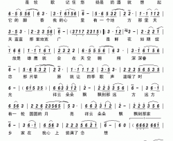 祥云简谱-巴图演唱-周兵/崔伟立词曲