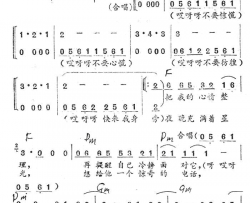 这种心情简谱-杨庆煌演唱-马兆骏/马兆骏词曲