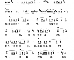 茉莉汗——阿娜尔汗新疆伊犁维吾尔民歌第三套《收割歌》茉莉汗——阿娜尔汗新疆伊犁 维吾尔民歌 第三套《收割歌》简谱