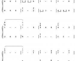 仰げば尊し钢琴简谱-数字双手-未知