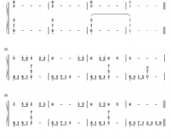 宁月钢琴简谱-数字双手-贾鹏芳